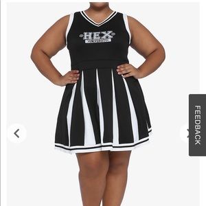 Hot Topic Hex University Cheerleader Costume